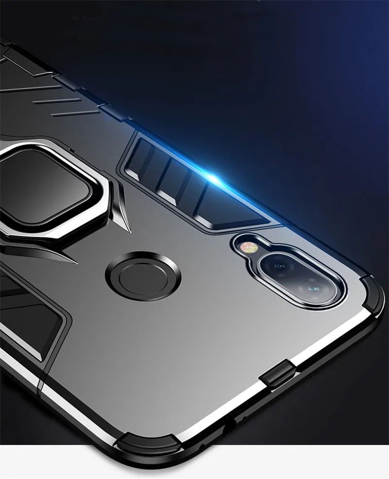 4 in 1 Armor Case for Huawei Y6 2019 Y6 Prime 2019 Y9 Y7 Pro Y5 Y9 2019 case for Huawei Nova 5 Pro 5i 4E 4 3 3i case Fundas Capa waterproof cell phone case