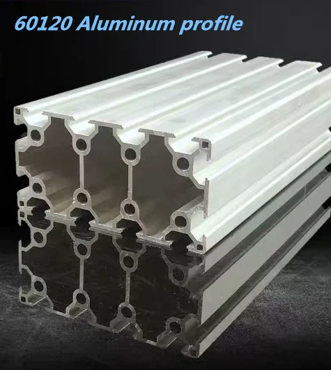 Промышленные профили из алюминиевого сплава Европейский стандарт 60120L алюминиевая квадратная трубка сверхмощная сборочная линия автоматический кронштейн