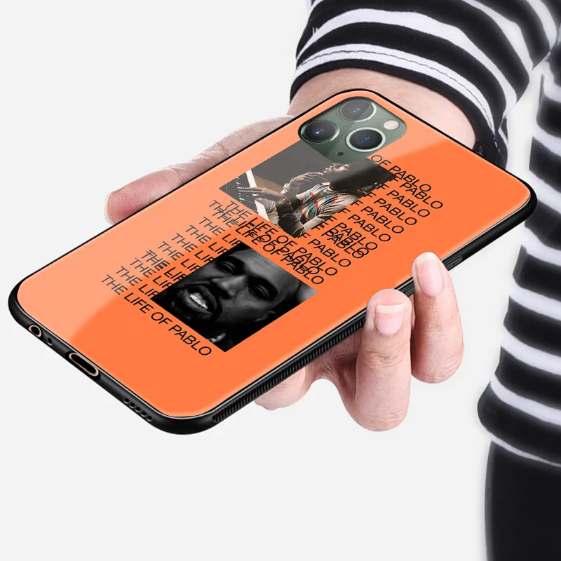 Мягкий силиконовый стеклянный чехол для iPhone 5 SE 6 6s 7 8 Plus X XR XS 11 Pro MAX|case cover|6s plus6 plus |