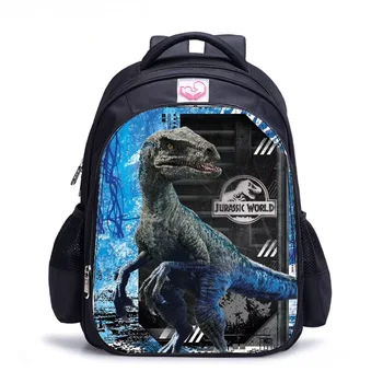 

New 3D Printing Dinosaur School bag For Boys 13/16inch Primary Animal Children Backpack For Teenager Rucksack Mochila Infant