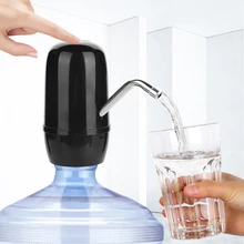 USB быстрая зарядка двойной мотор электрическая автоматическая бутылка питьевой воды насос диспенсер(белый/черный