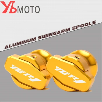 

FOR YAMAHA YZF R1/R1M 1999 2000 2001 2002 2003 2004 2005 2007 2008 M6 Motorcycle accessories Swingarm Spools slider stand screws