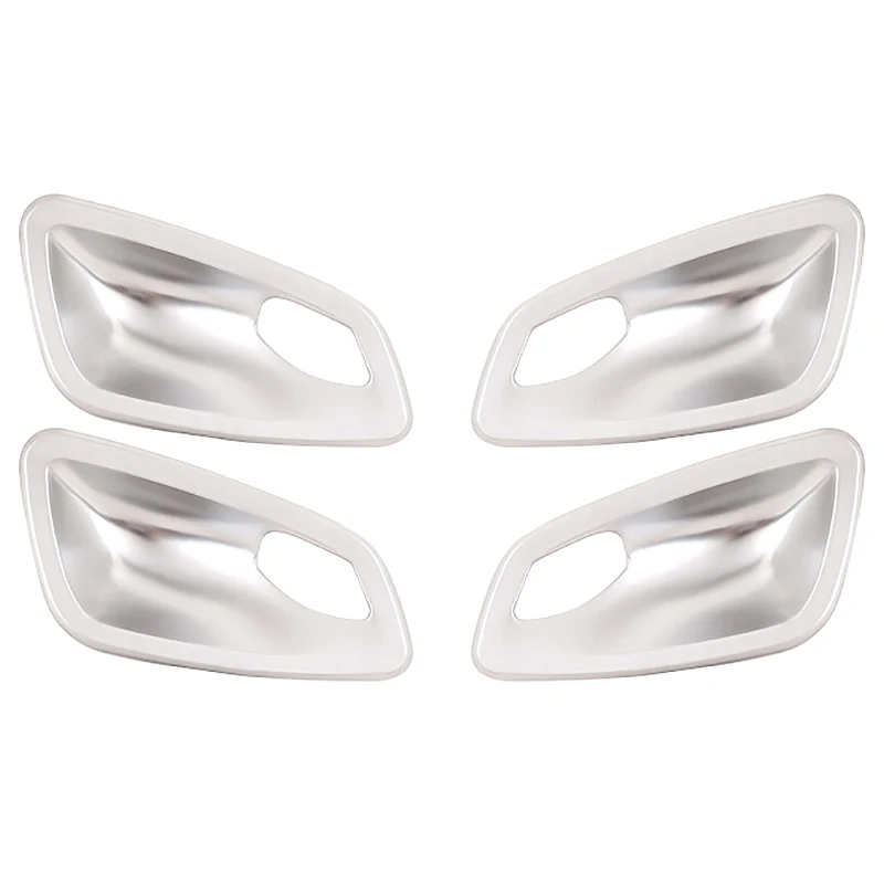 

4Pcs Matte Abs Car Interior Door Bowl Cover Trim for Bmw 3 Series E90 E92 2005-2012 Car Accessories