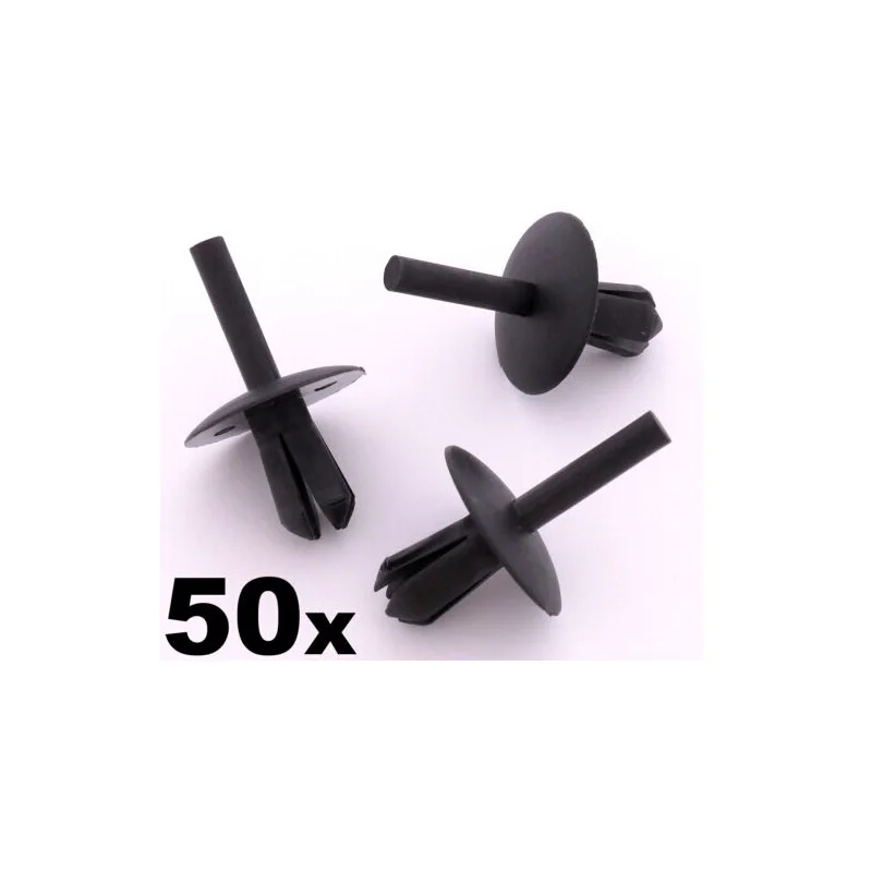 

50x For Opel Interior Trim Clip- Seat Covers, For Fascia Panels & Dashboard Trims