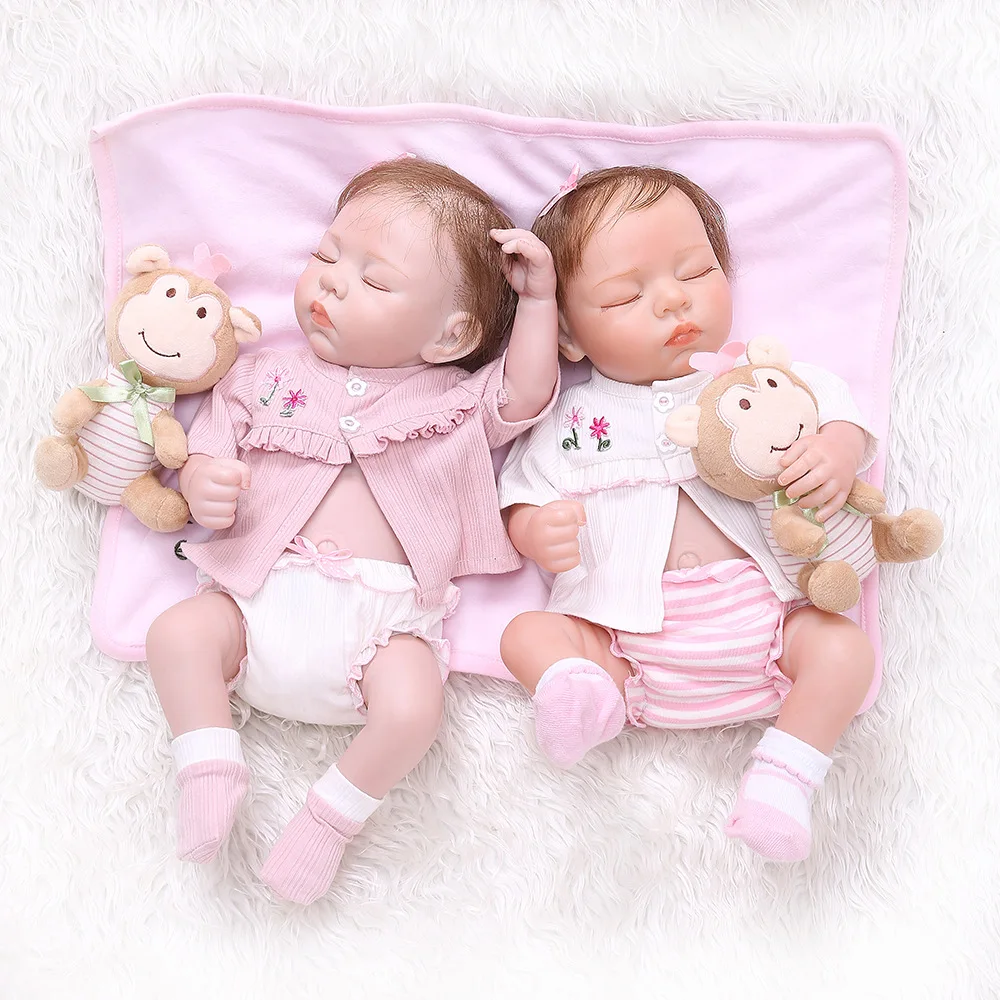 Npk Doll 48cm Full Silicone Newborn Baby Doll Like Real Bebe Reborn Soft Vinyl Reborn Girls Babies Bath Shower Toy Gift Dolls Aliexpress