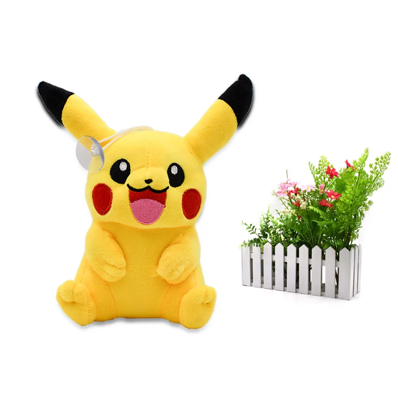 Аниме Стиль Кукла Gyarados погремушка Scolipede Machop Gastly Kangaskhan Lucario чучела Peluche плюшевые игрушки Рождественский подарок - Цвет: pikachu