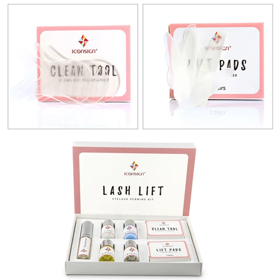 NEWCOME Eye Lash Лифт комплекты для завивки ресниц Набор Клей Профессиональные ресницы