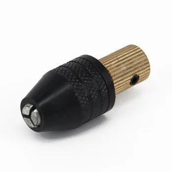 

3.17mm Electric Motor Shaft Mini Chuck Fixture Clamp Drill Bit w/ Allen Wrench