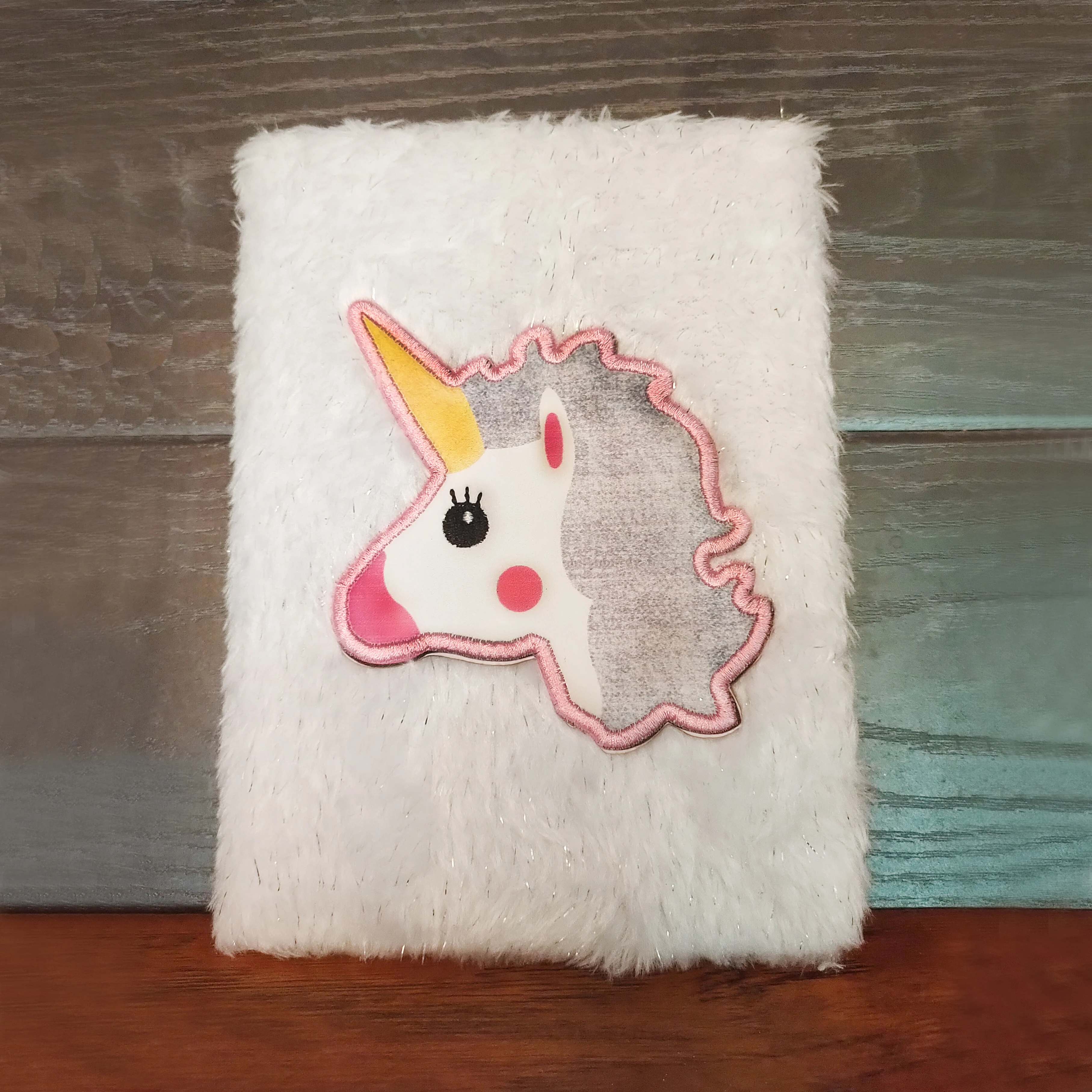 

Kawaii Plush Unicorn Planner Notebook A5 Notebook Planner Organizer Diary Notebook