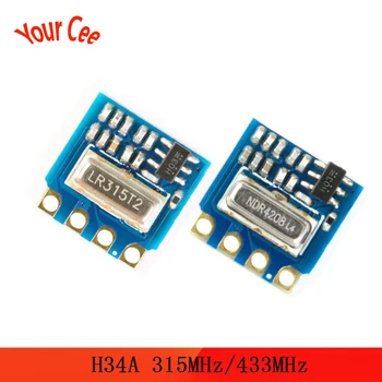 

H34A 315MHz 433MHz RF Transmitter Module Transmission Module Wireless Remote Control Board Long Distance Transmission Electronic