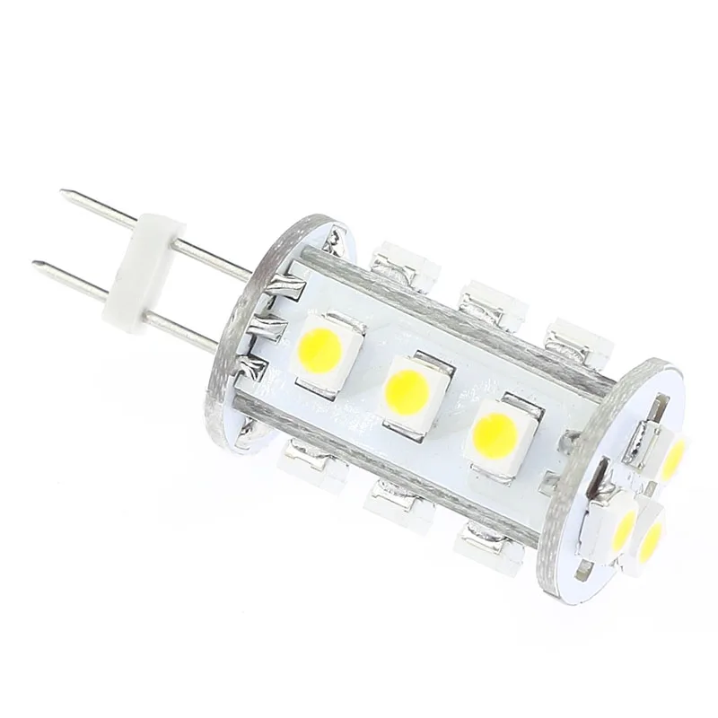 3528SMD 15 Led G4 Потолочный светильник 12VAC/12VDC/24VDC Светодиодная лампа под шкафом RV