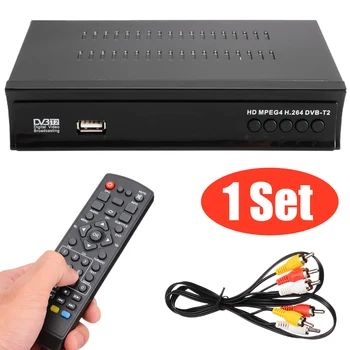 

HD DVB-T DVB-T2 Receiver Satellite Wifi Free Digital TV Box DVB T2 DVBT2 Tuner Youtube Manual Set Top Box