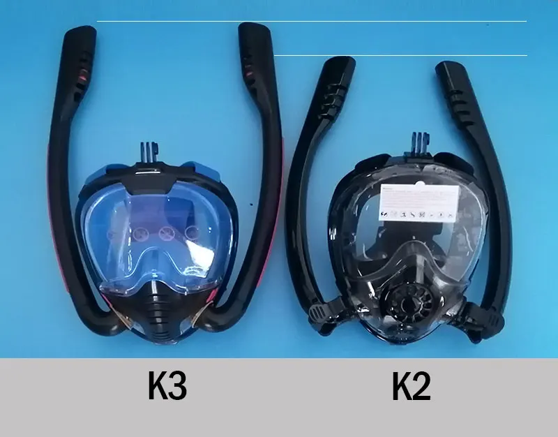 Full Face Snorkel Mask Scuba Diving Swimming Easy Breath Underwater Anti Fog LY