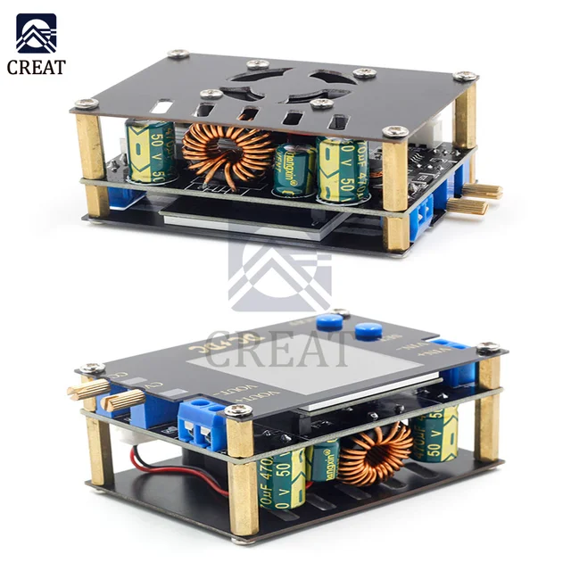 Regolatore Di Tensione CC Buck-Boost 0.5-30V 4A - Modulo Con Display LCD Per Laboratorio - Foto 6