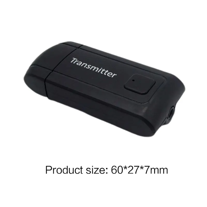 Беспроводной Bluetooth 4,2 передатчик 3,5 мм стерео AUX музыкальный адаптер USB ключ приемник для ТВ ПК компьютер телефон