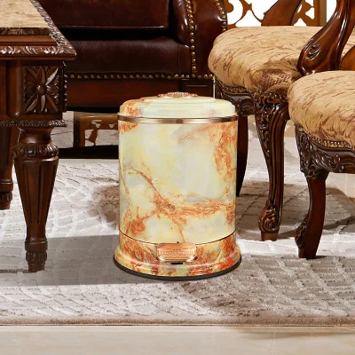 Style 20 6L 304 нержавеющая сталь тип педали для ванной комнаты мусорная корзина для ресторана мусорная корзина Туалет мусорное ведро для спальни мусорное ведро - Цвет: Style 20 6L