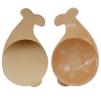 

Strapless Bra Self Adhesive Breast Pasties Cover Reusable Silicone Invisible Push Up Bra SN-Hot
