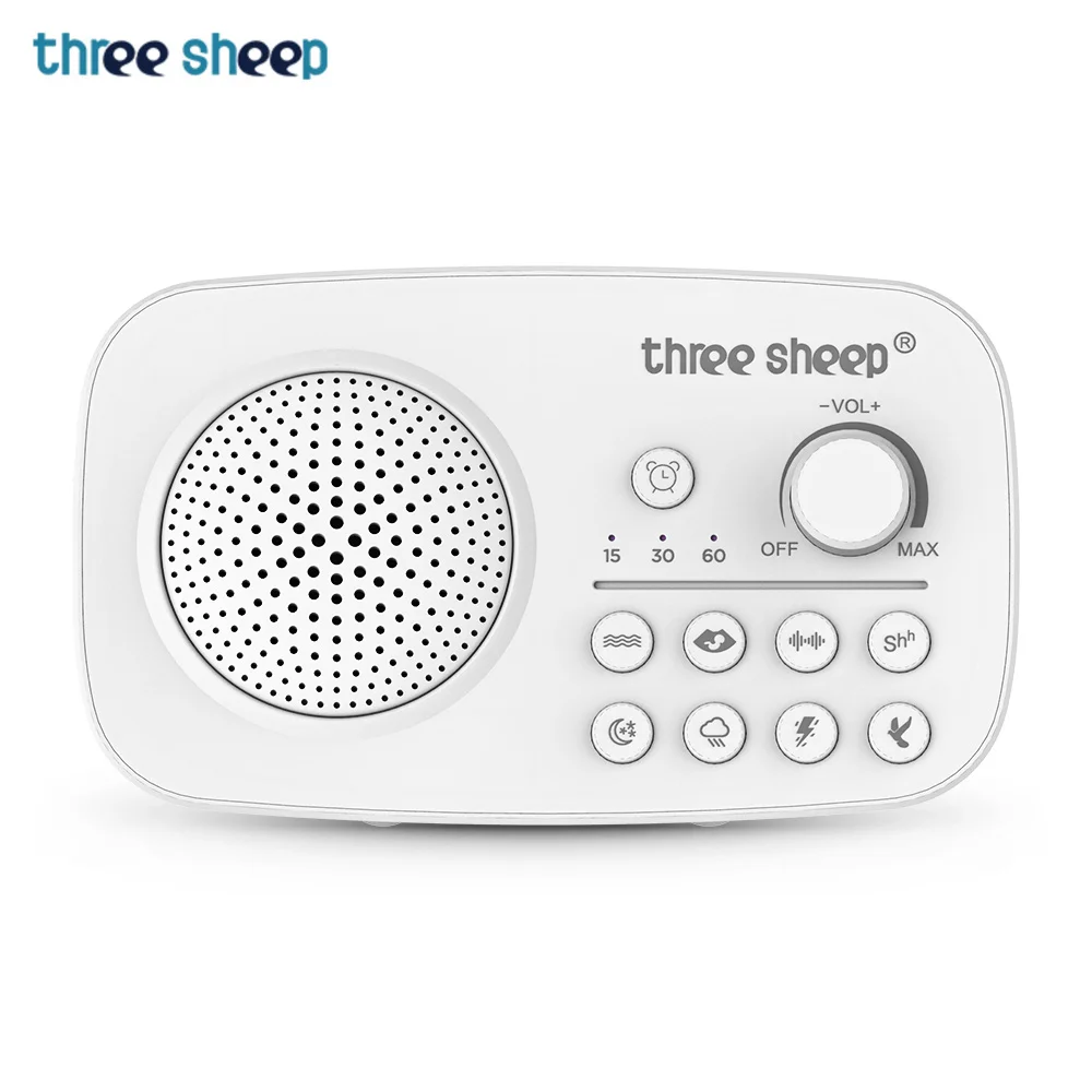 Threesheep K2 1803 1800 мАч аппарат для терапии сна с 8 естественными успокаивающими