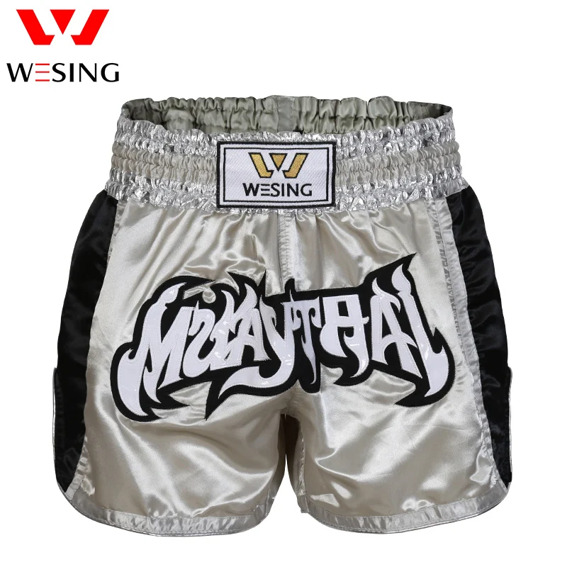 Шорты WESING Muay thai шорты MMA для кикбоксинга мужчин и женщин|Боксерские трусы| |