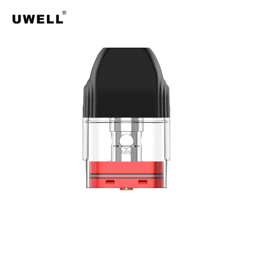 4 шт./упак. Uwell Caliburn KoKo картридж 2 мл 1.2ohm подходит Caliburn KoKo KIT электронная сигарета под картридж