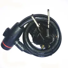 Шероховатый удлиненный велосипедный замок для горного велосипеда, велосипедный замок quan xing suo