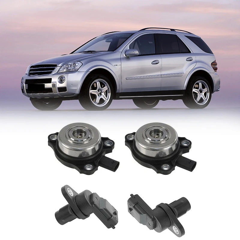 4PCS Car Camshaft Position Sensor & Adjuster for Mercedes Benz