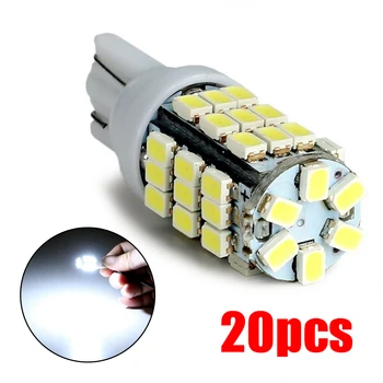 

20x Brand New DC 12V 6000K Pure White T15/T10/W5W/192/168/906/921/912 RV Trailer 42-SMD 12V Backup Reverse LED Lights Bulbs