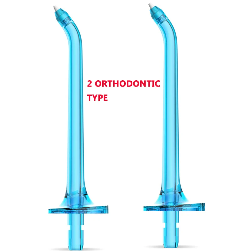 2 ORTHODONTIC TYPE SOOCAS W3 водный Флоссер сопла струи портативный Электрический ирригатор полости рта струи Стоматологическая Насадка Советы дополнительная Замена - Цвет: 2 ORTHODONTIC TYPE