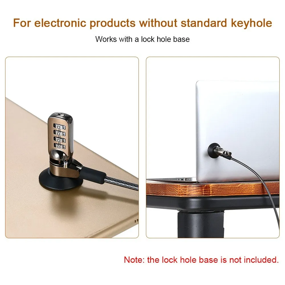 

Anti-Theft Laptop Notebook Security Combination Cable Lock Lock And PC Projector Laptop Combination Digital Password