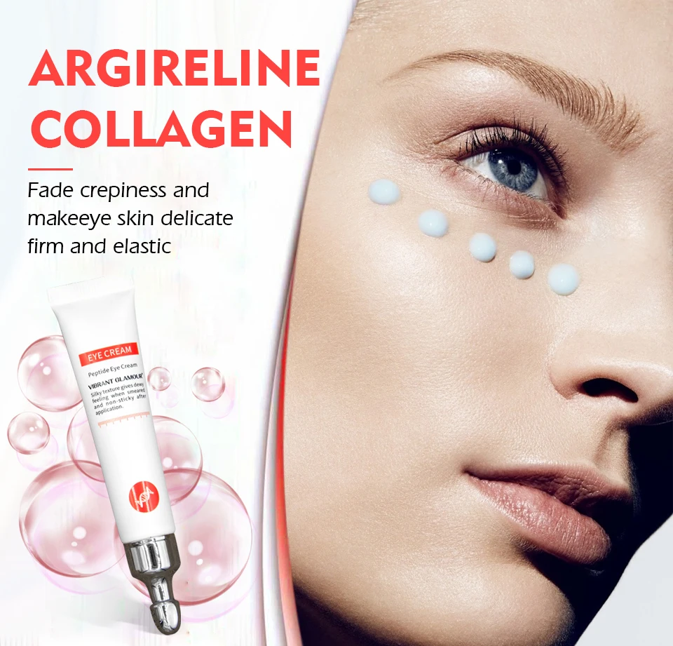 Cuidados com a Pele Creme para os Olhos Conjunto de Círculos Vibrante Glamour Conjunto Argireline Rosto Soro Máscara Anti-envelhecimento Hidratante Remover Inchaço Escuros 2 argireline rosto soro creme para os olhos