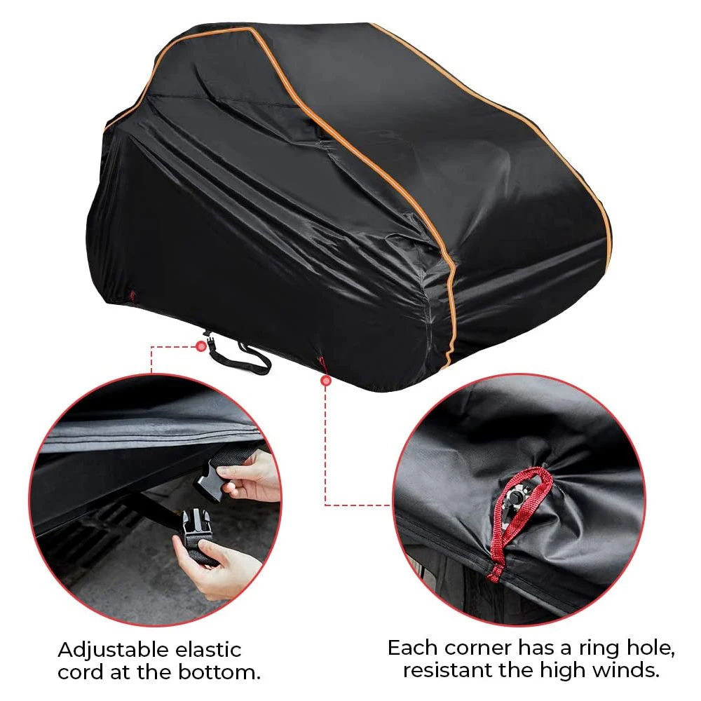 KEMIMOTO Universal UTV Utility Vehicle Storage Cover & Storage Bag for Can Am Maverick X3 X RS DS Canam 2015 -2021 2018 2019