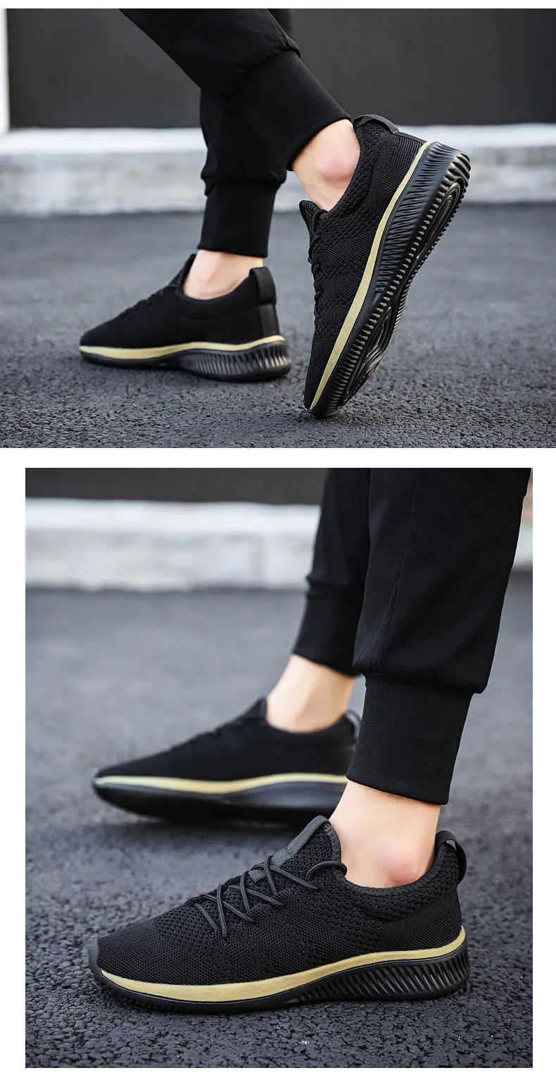 Новинка; мужская повседневная обувь из сетчатого материала; мужская обувь на плоской подошве на шнуровке; легкие удобные дышащие теннисные кроссовки для прогулок; Feminino Zapatos