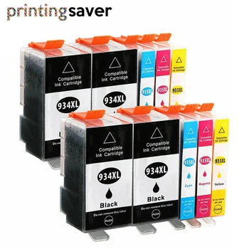 

10pcs 934XL 935XL Compatible Ink Cartridge Replacement for HP 934 935 for HP Officejet pro 6230 6830 6835 6812 6815 6820 Printer