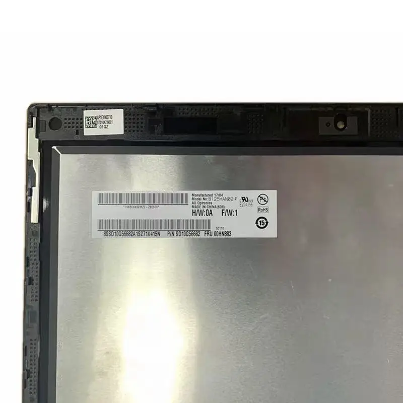 US $129.00 For Lenovo ThinkPad YOGA 260 IPS LCD Display Touch Screen Digitizer Assembly With Frame 125 FHD B125HAN022 N125HCEGN1