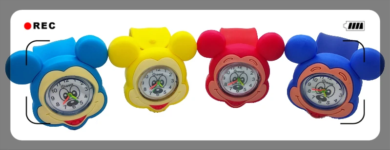 Dropshiping новые милые Мультяшные часы с рисунком Minnie на циферблате Детские Кварцевые часы детские часы с Микки для маленьких мальчиков и девочек унисекс Relojes