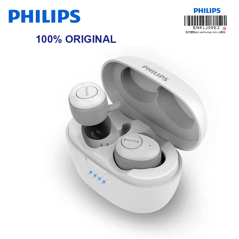 Оригинальные Наушники Philips SHB2505 5,0, беспроводные наушники с Bluetooth, Hi-Fi, гарнитура с шумоподавлением и затычки для бега