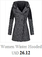 Женские зимние теплые с цветочным принтом с капюшоном и карманами, ВИНТАЖНЫЕ пальто больших размеров, Женская утолщенная плюшевая куртка на молнии с длинным рукавом
