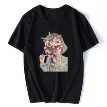 Man Manga Junji Ito T Shirts Shintaro Kago Girl Tees Shirt Top Design Short-sleeved Aesthetic Japanese Anime Shirt Man Manga Junji Ito T Shirts Shintaro Kago Girl Tees Shirt Top Design Short-sleeved Aesthetic Japanese Anime Shirt