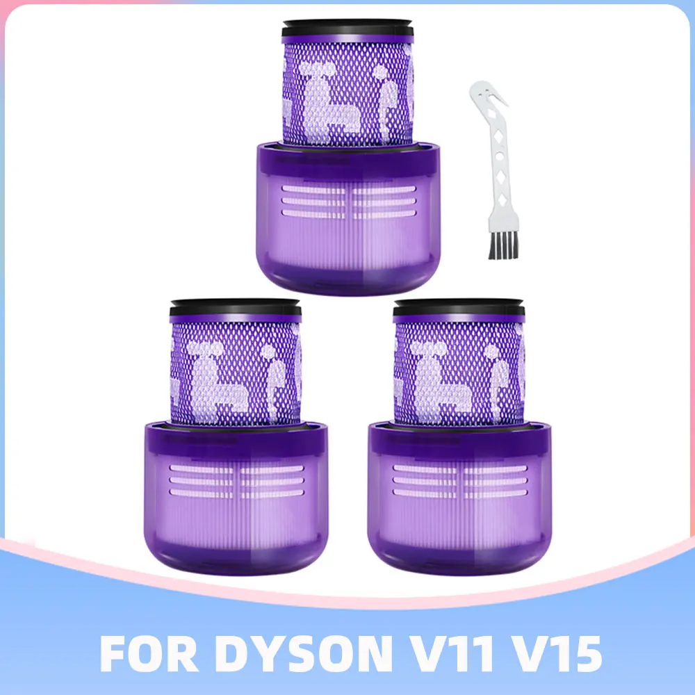 DEGG - Filtre Hepa Geschikt voor Dyson V11 & V15 - Lavable - Remplace les  filtres