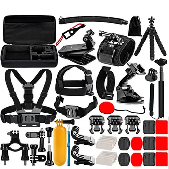 

50 In 1 Sport Action Camera Accessories Kit Mount Set For GoPro Hero 8 7 6 DJI OSMO SARGO Yi camera accessories