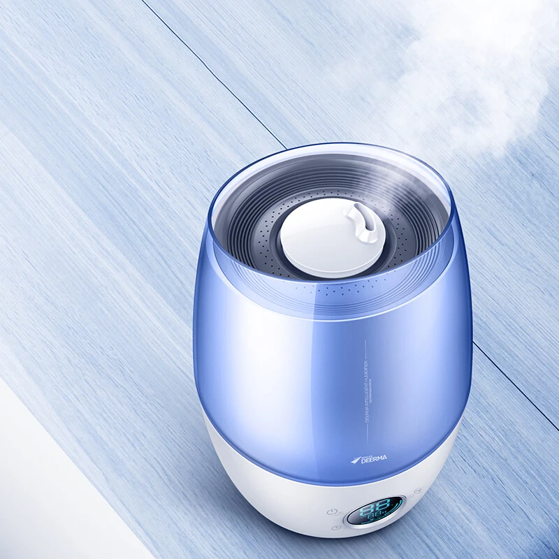 Xiaomi 4.5L Humidifie интеллектуальная Постоянная Влажность домашняя Бесшумная мини-офисная спальня ароматерапия Серебристая ионная увлажнение воздуха
