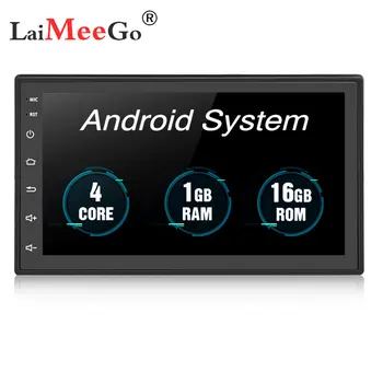 

GPS Navigation wifi Bluetooth Universal 7'' Car Radio 2 Din Android 8.1 Car Radio Stereo Audio Quad-Core Multimedia Player
