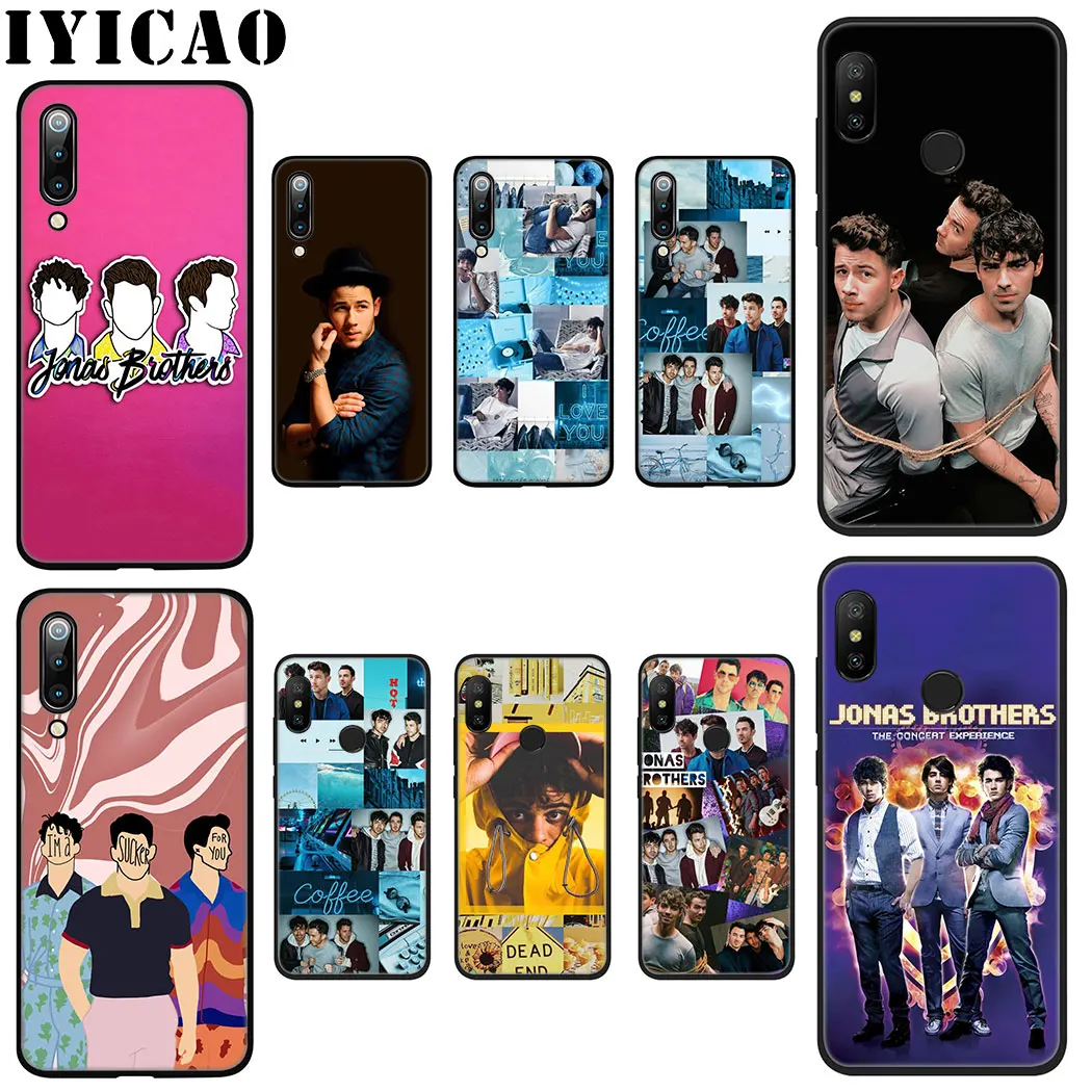 Мягкий силиконовый чехол Jonas Brothers для Xiaomi mi 9 T Pro CC9 CC9E 8 SE 6 Lite TPU |