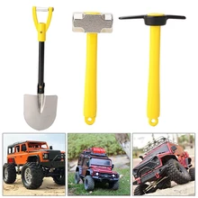 Лопата молоток Hoe Kit для 1/10 RC подвижная автомобильная TRX4 90046 90048 SCX10