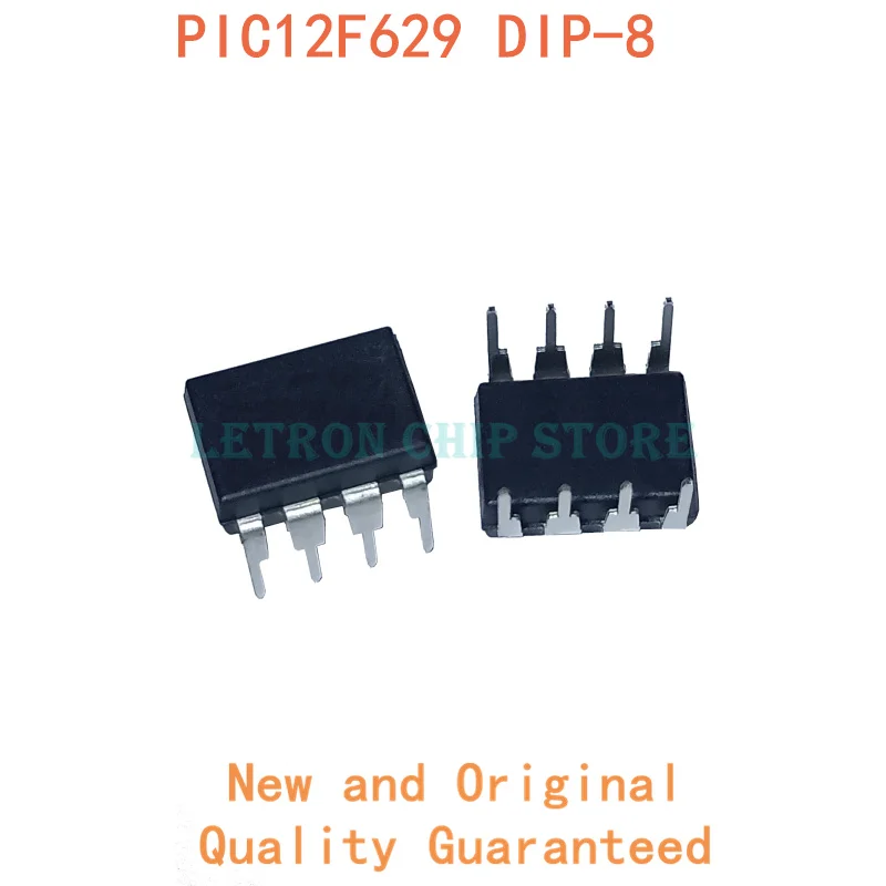 

10PCS PIC12F629-I/P DIP8 PIC12F629 I/P DIP-8 DIP new and original IC Chipset