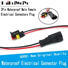 Connecteurs de fil électrique étanches à 2 broches, 10 pièces, 5 paires, pour voiture, moto, Scooter, Marine