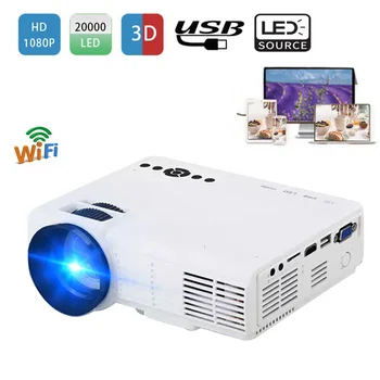 

Q5 LED Projector 800*600dpi Support 720P Portable Projector Home Cinema Optional Android WIFI Proyector Movie Projector