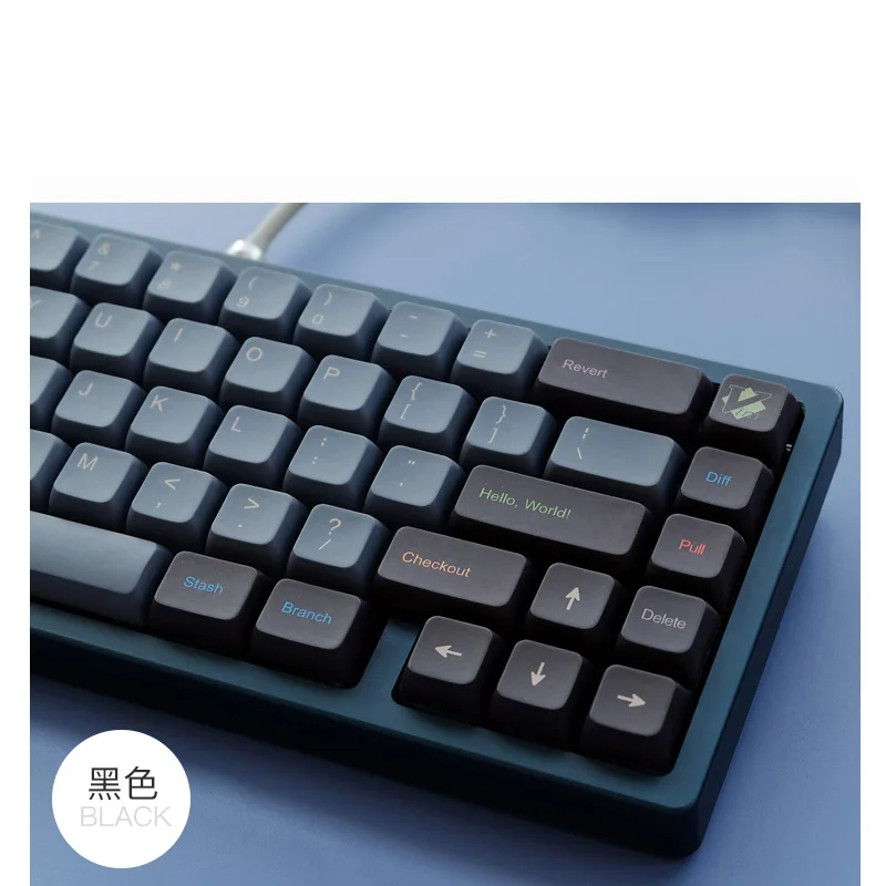 Gmk Oblivion Keycaps Moonrise Pbt Sublimação de Tintura Perfil Xda Interruptor mx com 1.75u 2u - Imagem 3