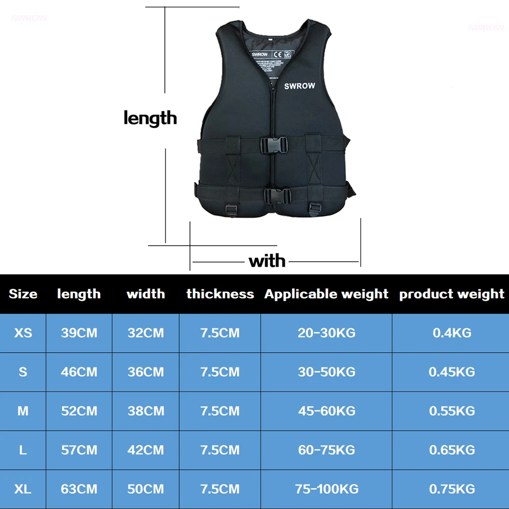 Details about   Fishing Life Jackets Adult Kid Water Sport Buoyancy Waistcoat Boating Vest N8O5 
