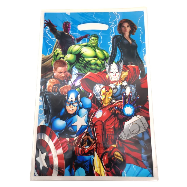 10pcs/lot Mickey Minnie Mouse Star Wars Frozen Toy Story Sofia Princess Winnie Theme Decorate Birthday Party Gifts Loot Bags 3